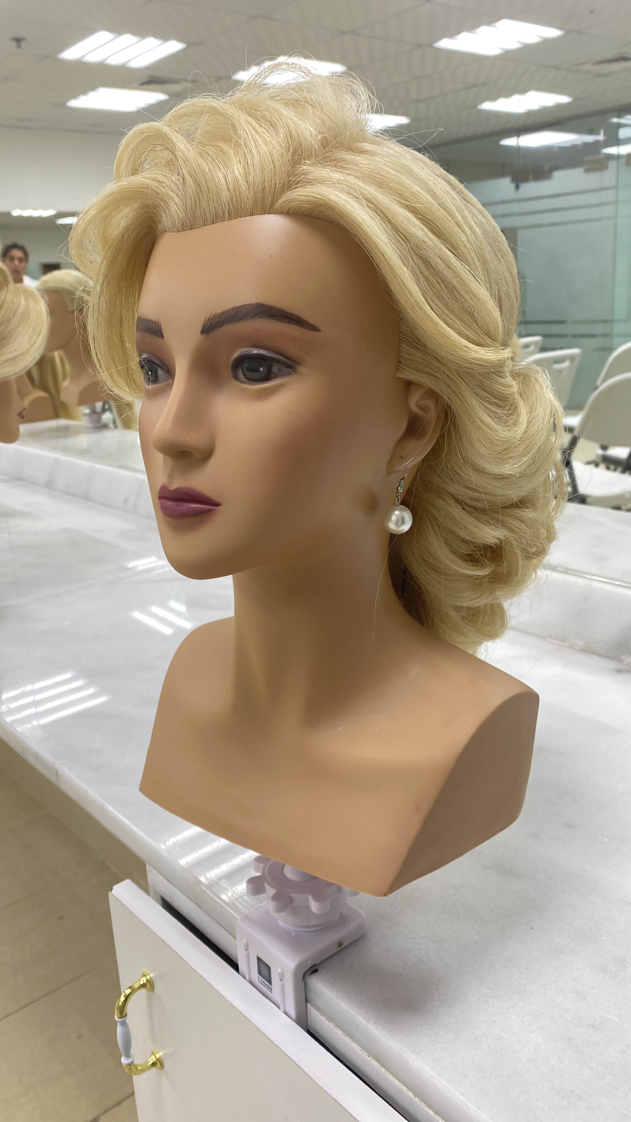 Rented Mannequin ( Real Human Hair)